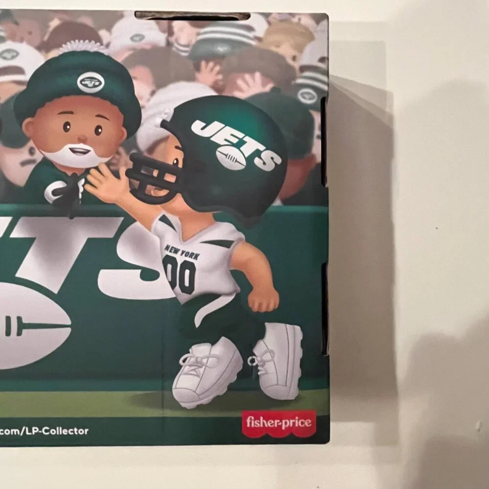 Little People Collector‎ Set - NFL JETS by Fisher Price   (kids/new)